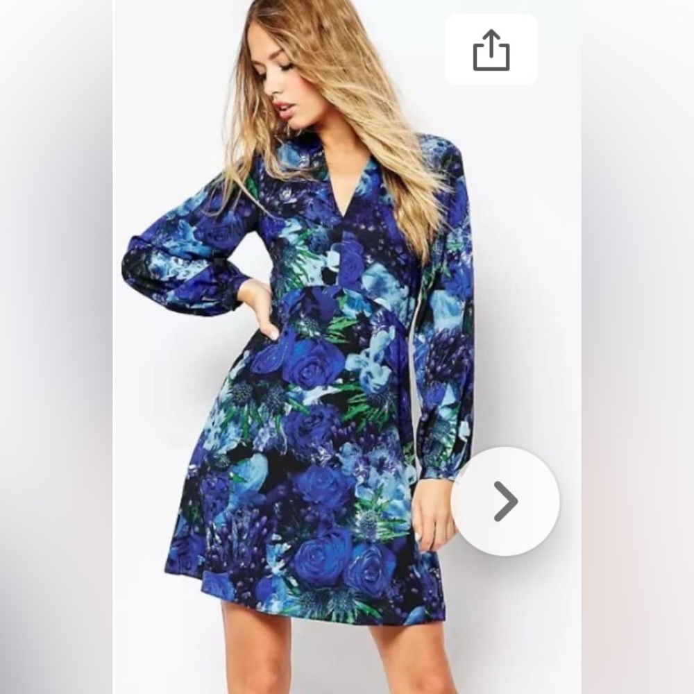 NEEDLE & THREAD Floral Mini Dress